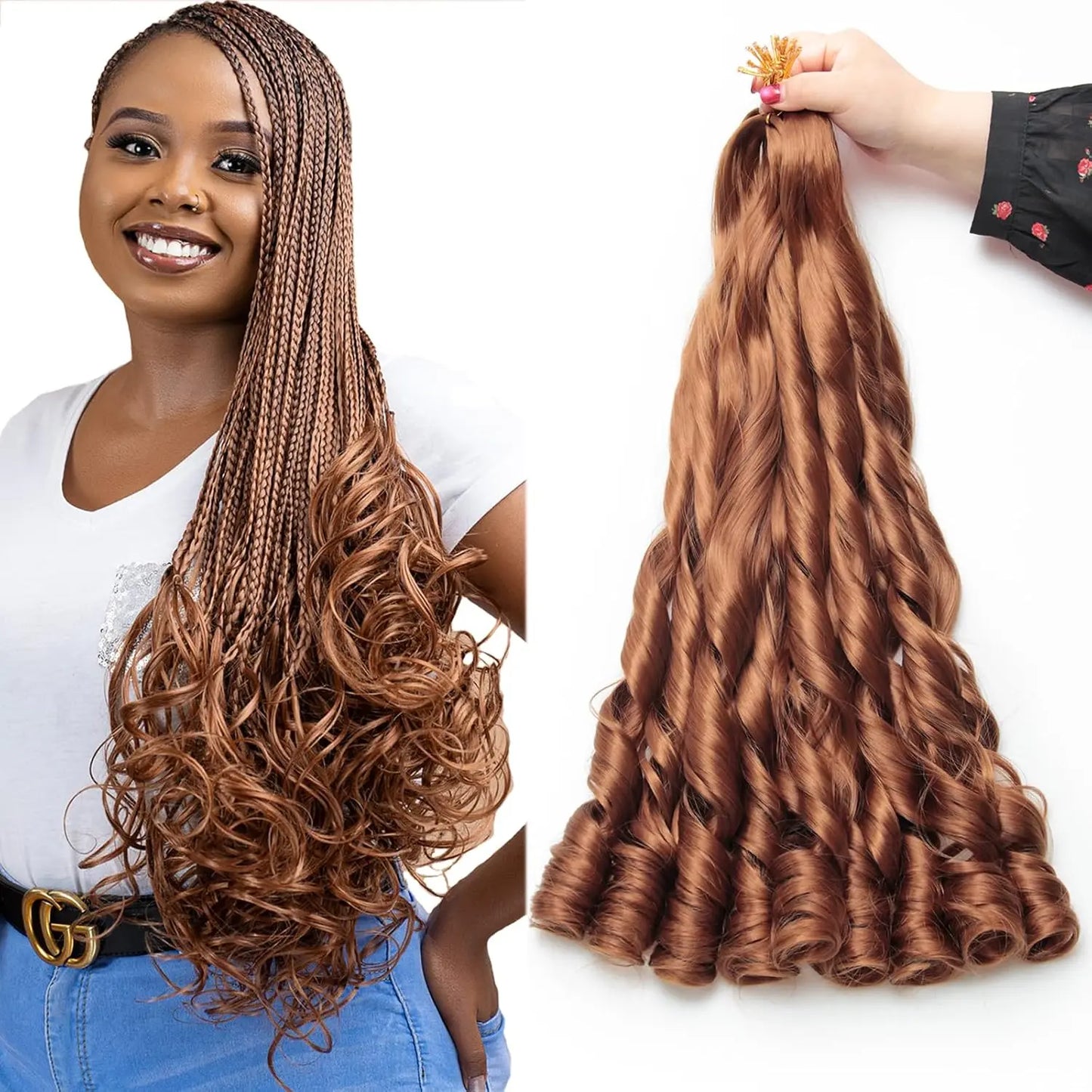 Candy Curl Tree Braid Hair