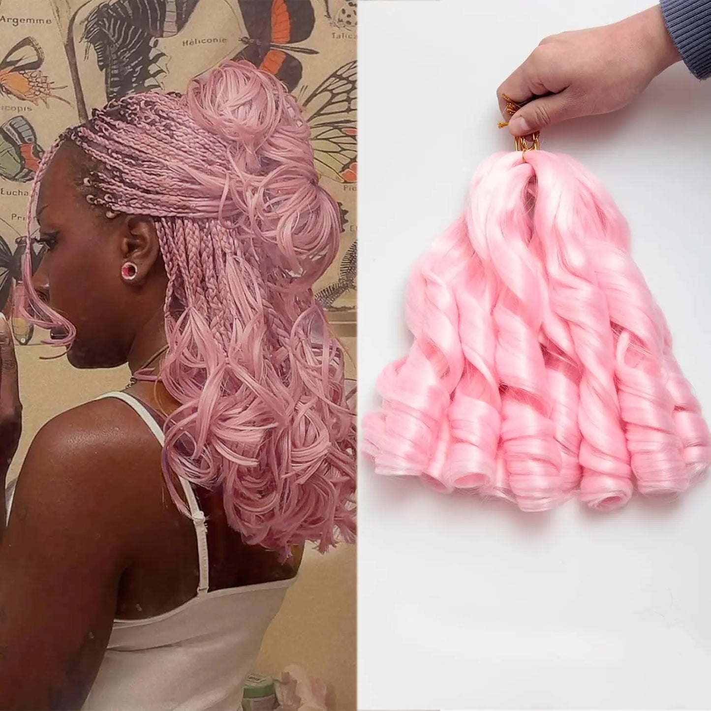 Candy Curl Tree Braid Hair