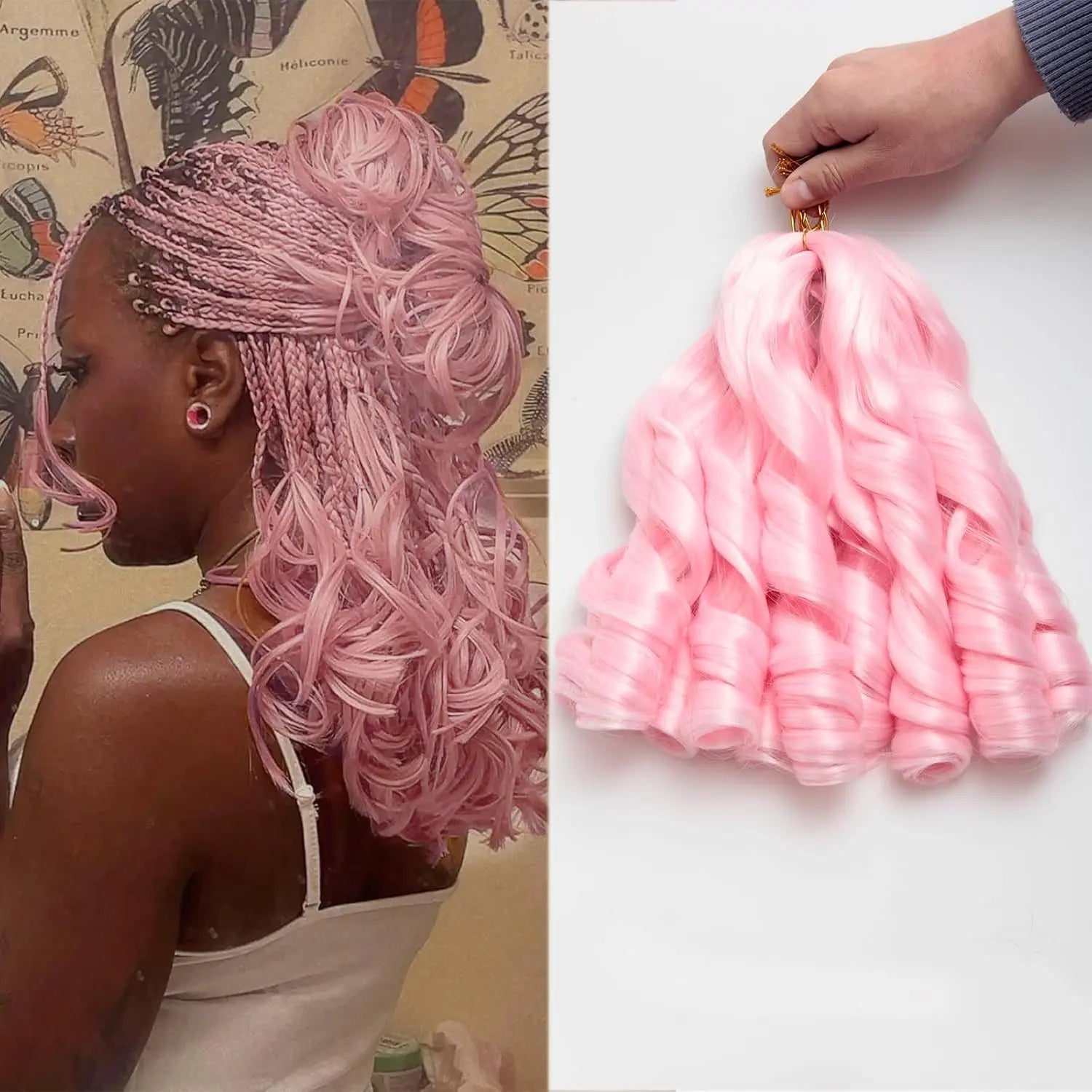 Candy Curl Tree Braid Hair