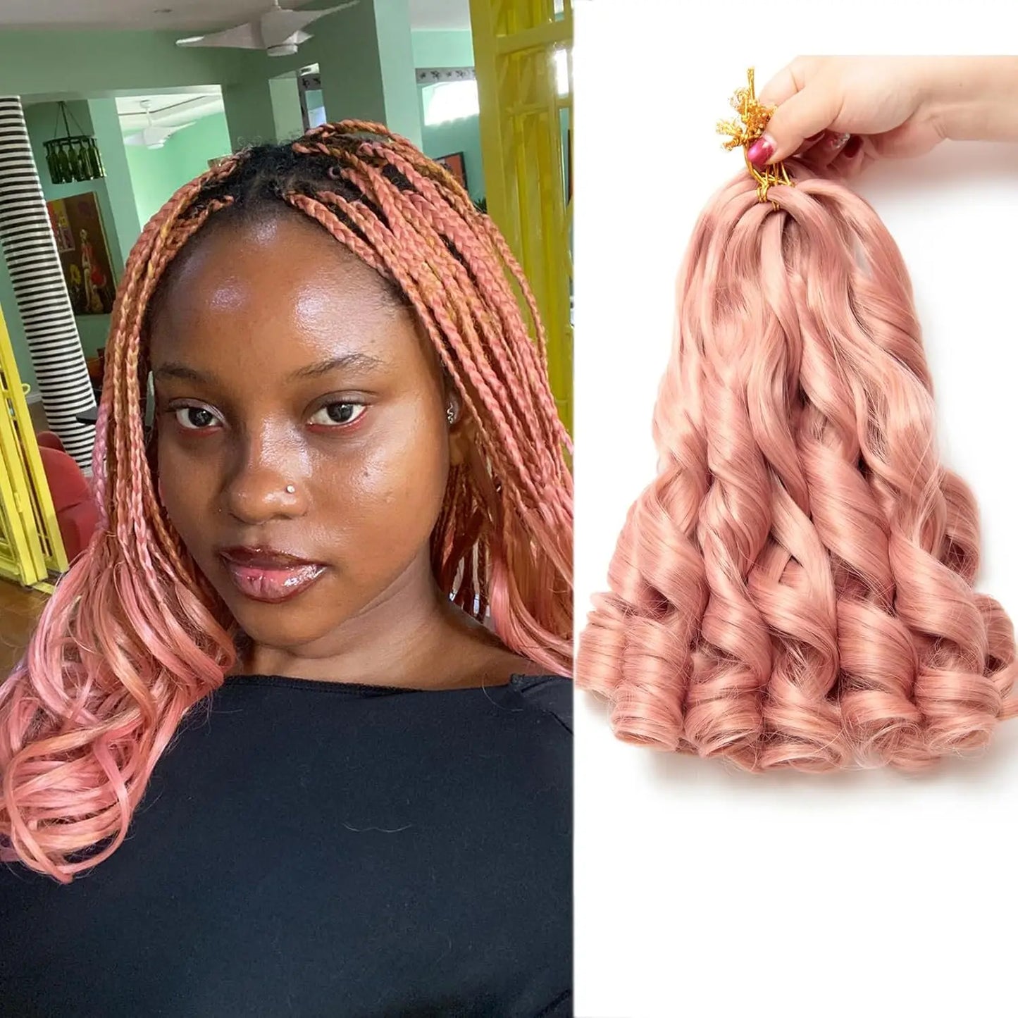 Candy Curl Tree Braid Hair