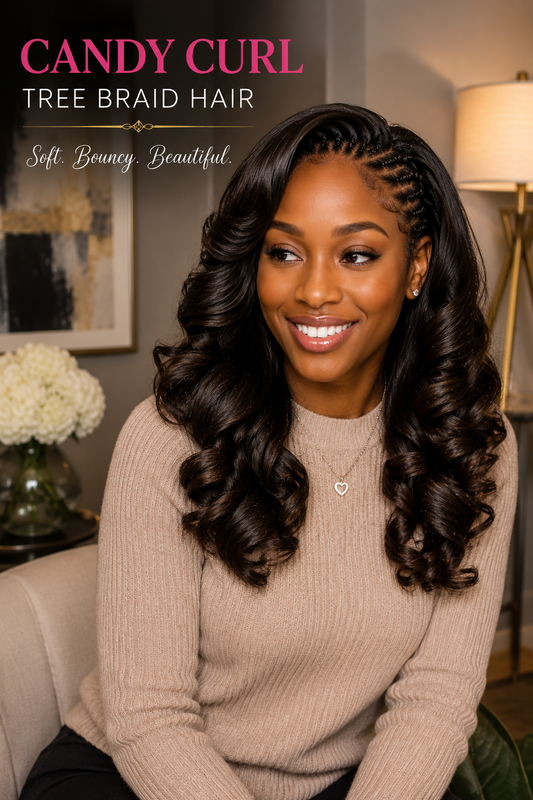Candy Curl Tree Braid Hair