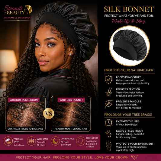 Tree Braids Bonnet