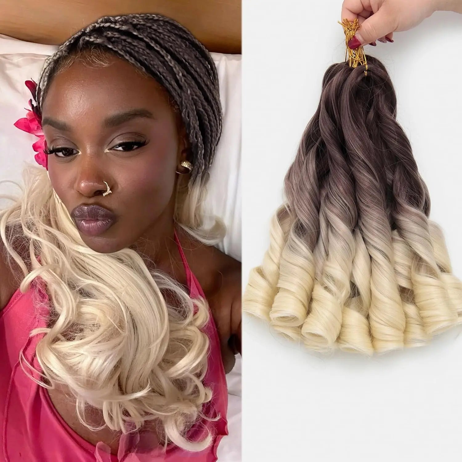 Candy Curl Tree Braid Hair