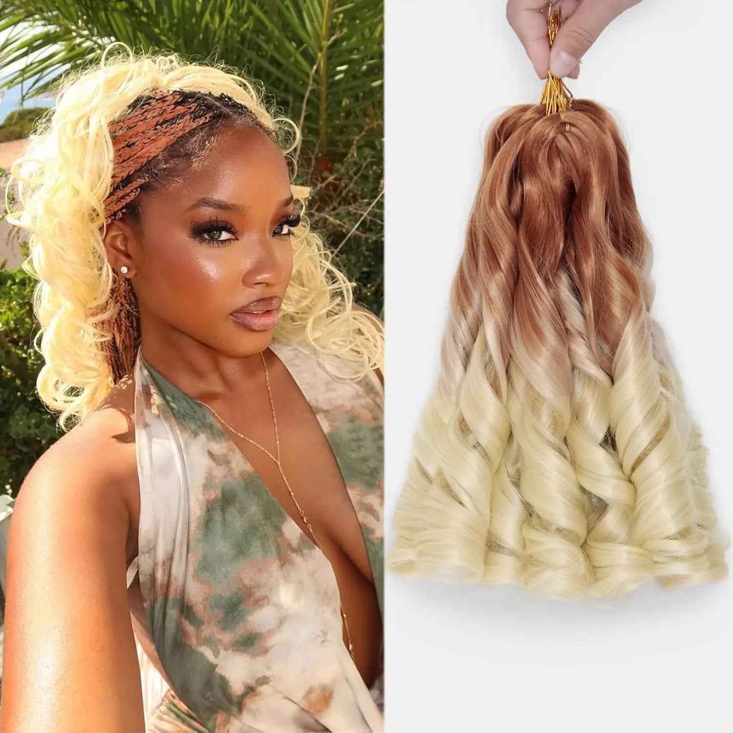 Candy Curl Tree Braid Hair