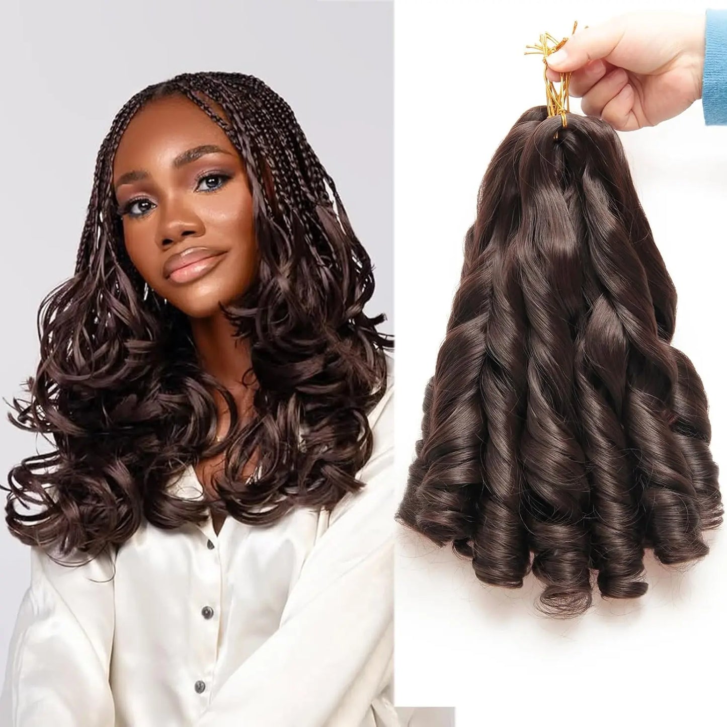 Candy Curl Tree Braid Hair