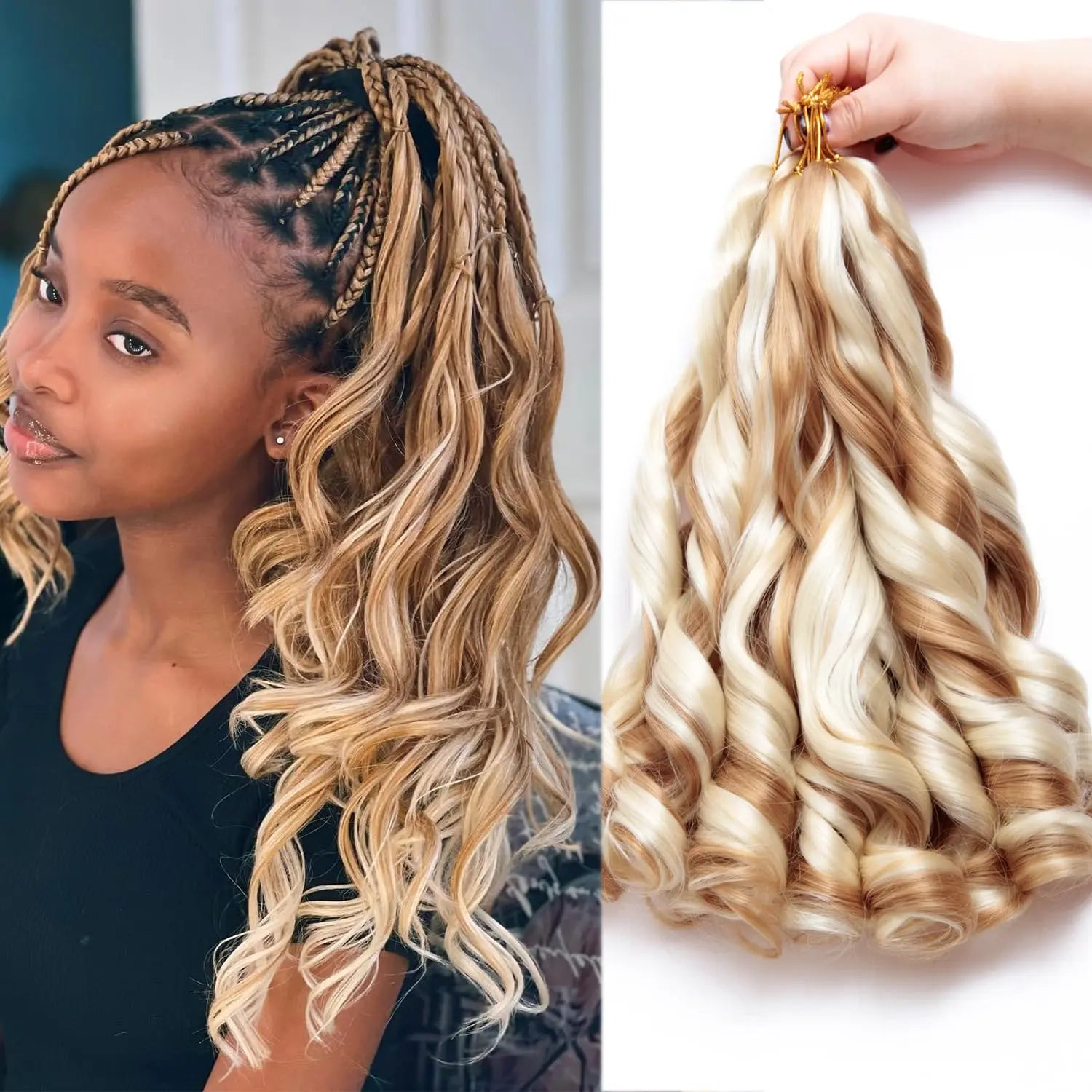 Candy Curl Tree Braid Hair